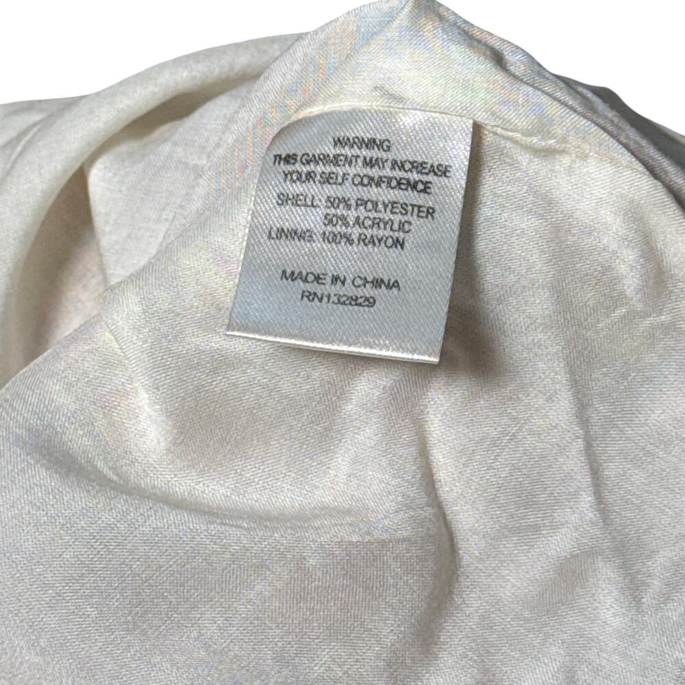 Song Of Style Lyric Mini Skirt Womens Small Rainbow Tweed Pearl Button - Picture 8 of 10